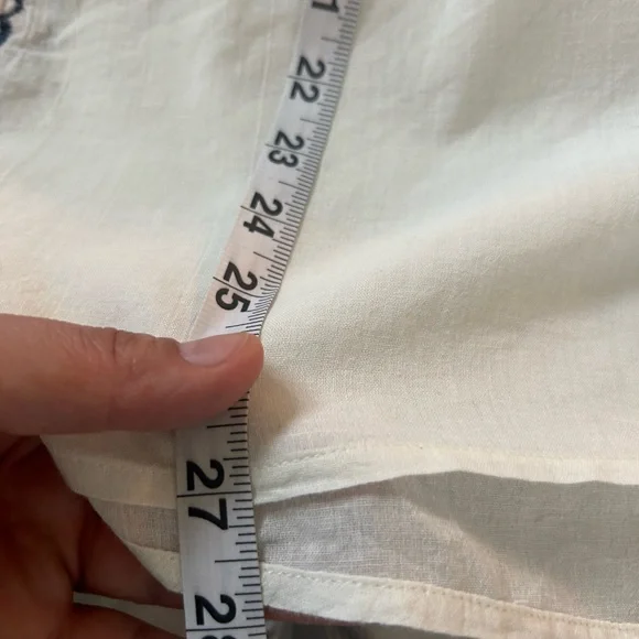 Sundance Catalog Emile Embroidered Blouse size L - Picture 8 of 8